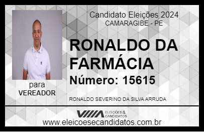 Candidato RONALDO DA FARMÁCIA 2024 - CAMARAGIBE - Eleições