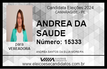 Candidato ANDREA DA SAUDE 2024 - CAMARAGIBE - Eleições