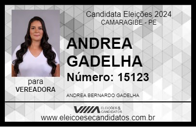 Candidato ANDREA GADELHA 2024 - CAMARAGIBE - Eleições