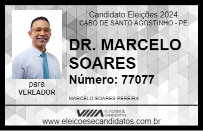 Candidato DR. MARCELO SOARES 2024 - CABO DE SANTO AGOSTINHO - Eleições