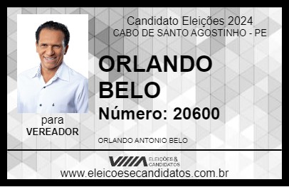 Candidato ORLANDO BELO 2024 - CABO DE SANTO AGOSTINHO - Eleições