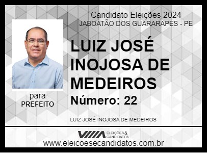 Candidato MANO MEDEIROS 2024 - JABOATÃO DOS GUARARAPES - Eleições