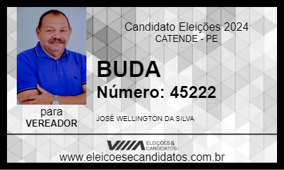 Candidato BUDA 2024 - CATENDE - Eleições