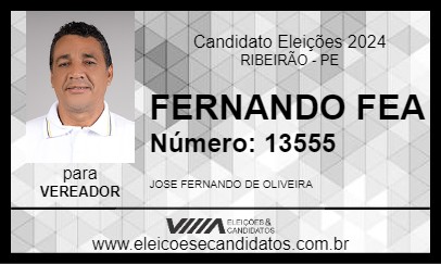 Candidato FERNANDO FEA 2024 - RIBEIRÃO - Eleições