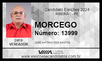 Candidato MORCEGO 2024 - RIBEIRÃO - Eleições