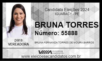 Candidato BRUNA TORRES 2024 - IGUARACY - Eleições