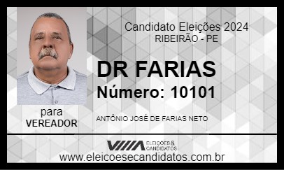 Candidato DR FARIAS 2024 - RIBEIRÃO - Eleições