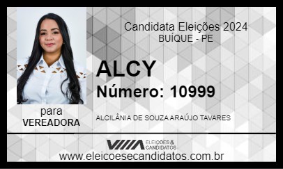 Candidato ALCY 2024 - BUÍQUE - Eleições