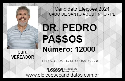 Candidato DR. PEDRO PASSOS 2024 - CABO DE SANTO AGOSTINHO - Eleições