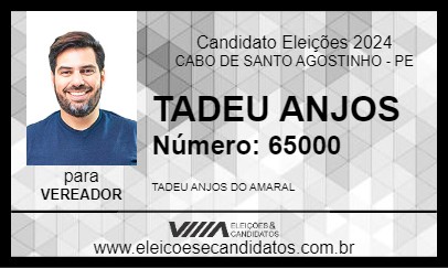 Candidato TADEU ANJOS 2024 - CABO DE SANTO AGOSTINHO - Eleições