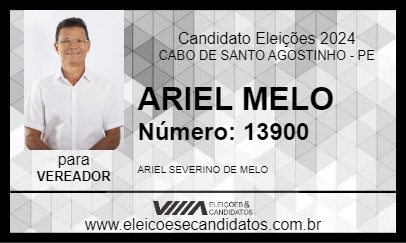 Candidato ARIEL MELO 2024 - CABO DE SANTO AGOSTINHO - Eleições