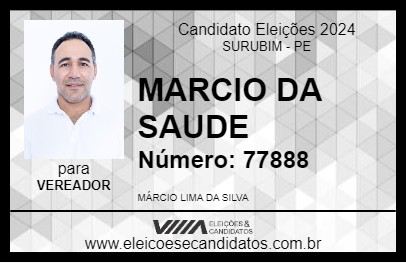 Candidato MARCIO DA SAUDE 2024 - SURUBIM - Eleições