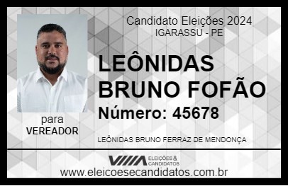 Candidato FOFÃO 2024 - IGARASSU - Eleições