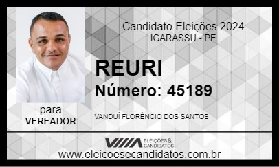 Candidato REURI 2024 - IGARASSU - Eleições