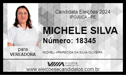 Candidato MICHELI SILVA 2024 - IPOJUCA - Eleições