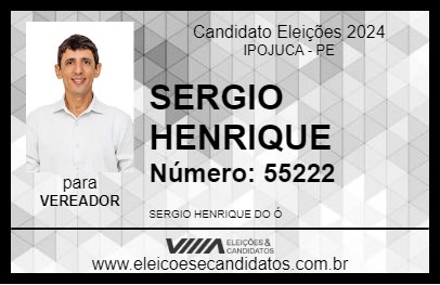 Candidato SERGIO HENRIQUE 2024 - IPOJUCA - Eleições