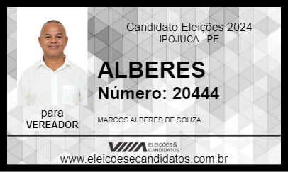 Candidato ALBERES 2024 - IPOJUCA - Eleições