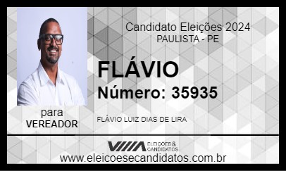 Candidato FLÁVIO 2024 - PAULISTA - Eleições