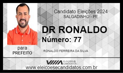 Candidato DR RONALDO 2024 - SALGADINHO - Eleições