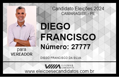 Candidato DIEGO FRANCISCO 2024 - CAMARAGIBE - Eleições