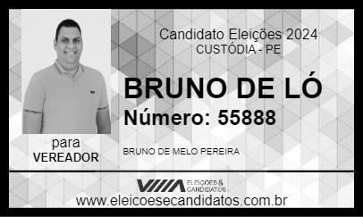 Candidato BRUNO DE LÓ 2024 - CUSTÓDIA - Eleições