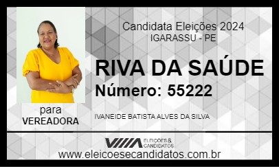 Candidato RIVA DA SAÚDE 2024 - IGARASSU - Eleições