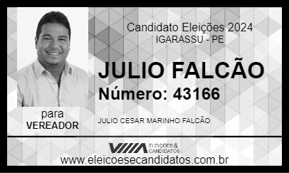 Candidato JULIO FALCÃO PROJETO GELADEIRA 2024 - IGARASSU - Eleições