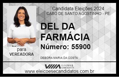 Candidato DEL DA FARMÁCIA 2024 - CABO DE SANTO AGOSTINHO - Eleições