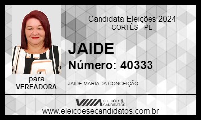 Candidato JAIDE 2024 - CORTÊS - Eleições