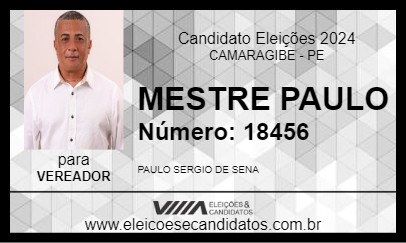 Candidato MESTRE PAULO 2024 - CAMARAGIBE - Eleições