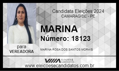 Candidato MARINA 2024 - CAMARAGIBE - Eleições