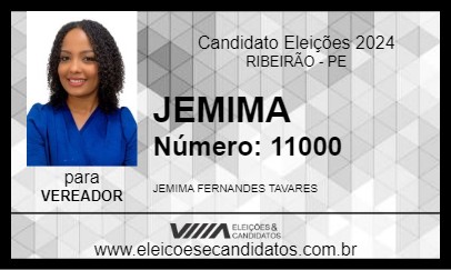 Candidato POETISA FEMIMA FERNANDES 2024 - RIBEIRÃO - Eleições