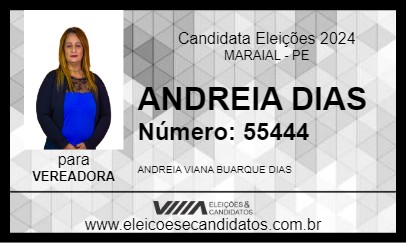 Candidato ANDREIA DIAS 2024 - MARAIAL - Eleições