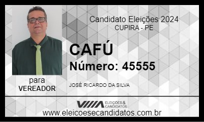 Candidato CAFÚ 2024 - CUPIRA - Eleições