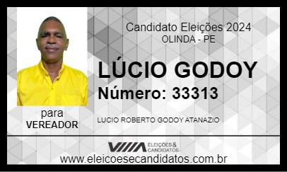 Candidato LÚCIO GODOY 2024 - OLINDA - Eleições