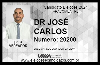 Candidato DR JOSÉ CARLOS 2024 - ARAÇOIABA - Eleições