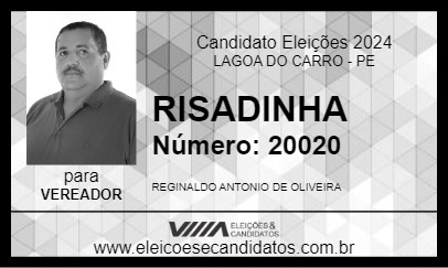 Candidato RISADINHA 2024 - LAGOA DO CARRO - Eleições