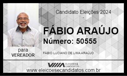 Candidato FÁBIO ARAÚJO 2024 - JABOATÃO DOS GUARARAPES - Eleições