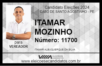 Candidato ITAMAR MAZINHO 2024 - CABO DE SANTO AGOSTINHO - Eleições