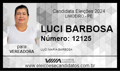 Candidato LUCI BARBOSA 2024 - LIMOEIRO - Eleições