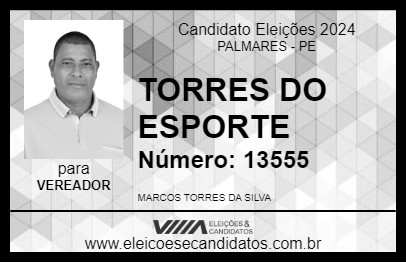 Candidato TORRES DO ESPORTE 2024 - PALMARES - Eleições