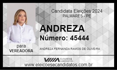 Candidato ANDREZA 2024 - PALMARES - Eleições