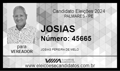 Candidato JOSIAS 2024 - PALMARES - Eleições