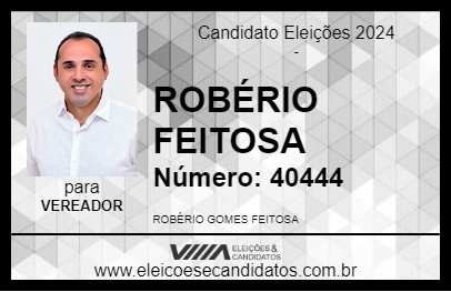 Candidato ROBÉRIO FEITOSA 2024 - GLÓRIA DO GOITÁ - Eleições