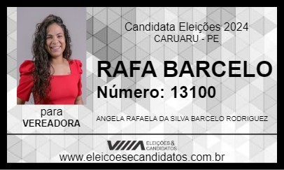 Candidato RAFA BARCELO 2024 - CARUARU - Eleições