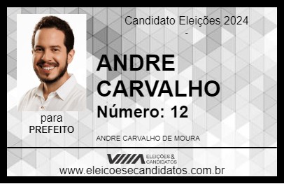 Candidato ANDRE CARVALHO 2024 - VITÓRIA DE SANTO ANTÃO - Eleições