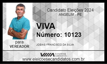 Candidato VIVA 2024 - ANGELIM - Eleições