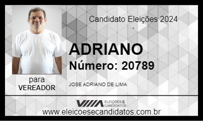 Candidato ADRIANO 2024 - SURUBIM - Eleições