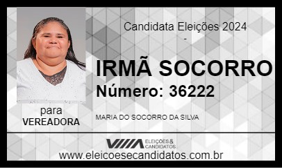 Candidato IRMÃ SOCORRO 2024 - SIRINHAÉM - Eleições