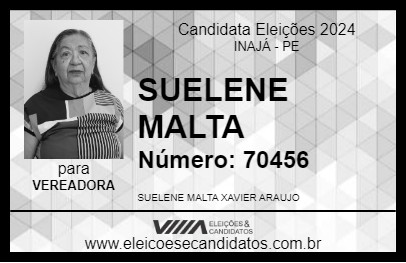 Candidato SUELENE MALTA 2024 - INAJÁ - Eleições